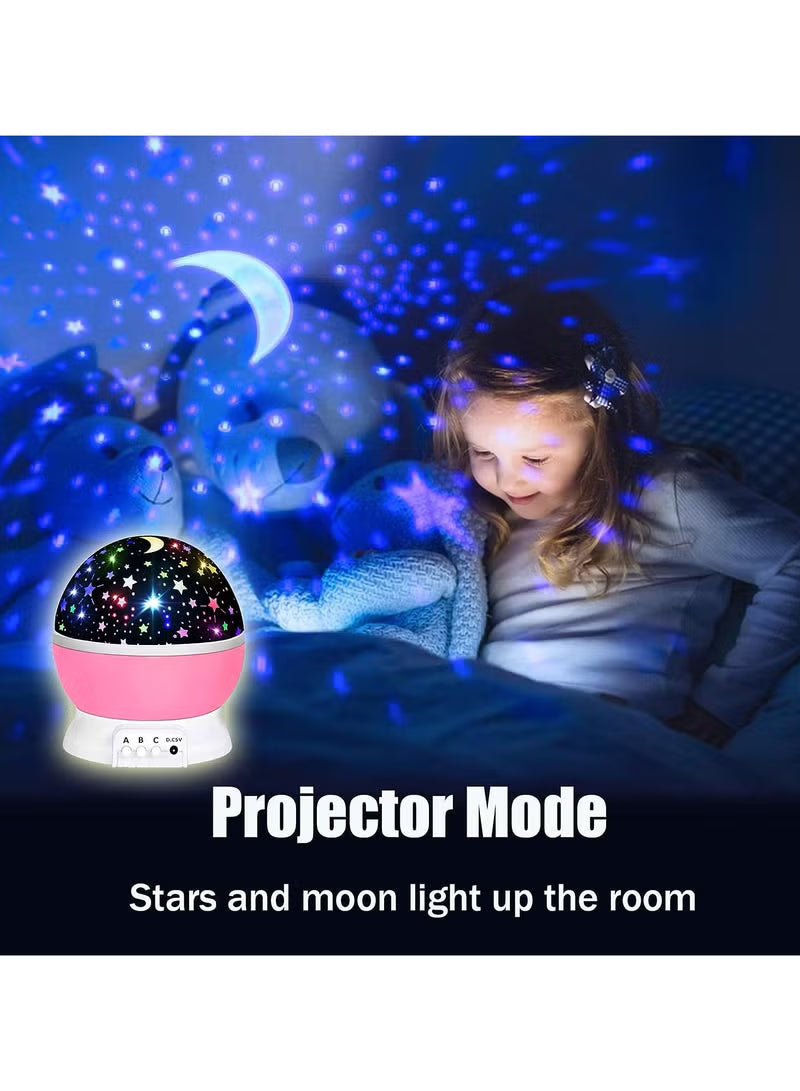 Toys for 1-10 Year Old Girls,Star Projector for Kids 2-9 Year Old Girl Gifts Toys for 3-8 Year Old Girls Gifts for 4-7 Year Old Boys Sensory Baby Toys Birthday Gifts Stocking Stuffers