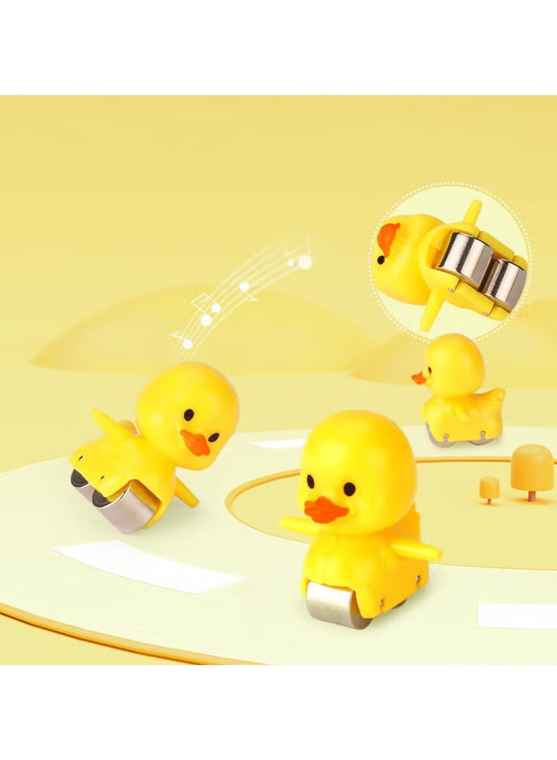 Interactive Duck Climbing Stairs Toy - Automatic Stair Climbing Ducks with LED Lights & Music, USB/Battery Power - Perfect for Kids 3+ to Enhance Cognitive Skills and Motor Coordination