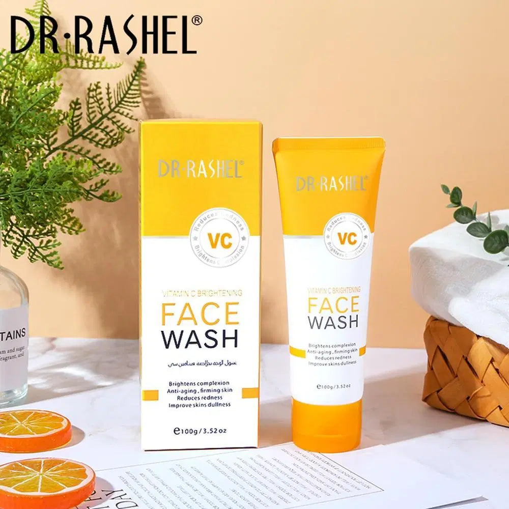 Vitamin C Brightening And Anti Aging Face Wash, 100 G